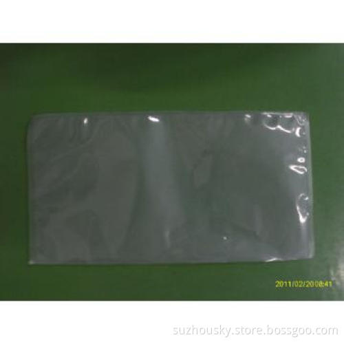 Transoarent vacuum bags lamination with PE